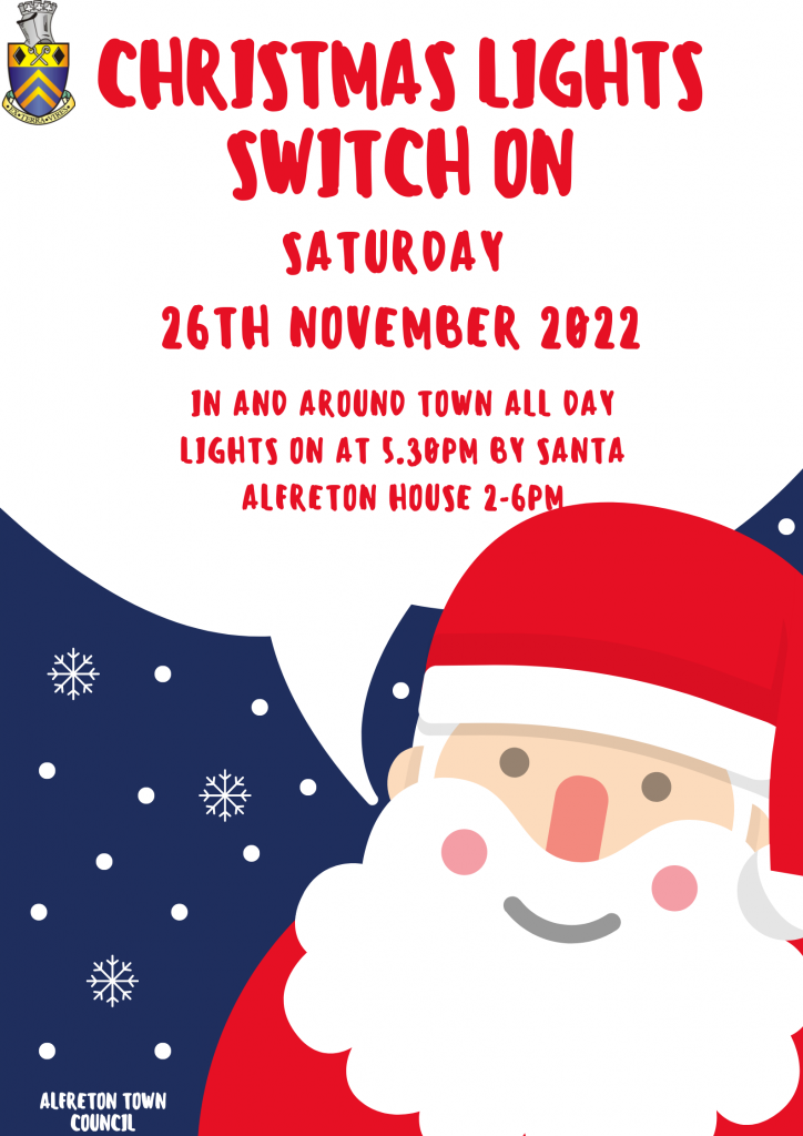 Christmas Lights Switch On Alfreton Town Council